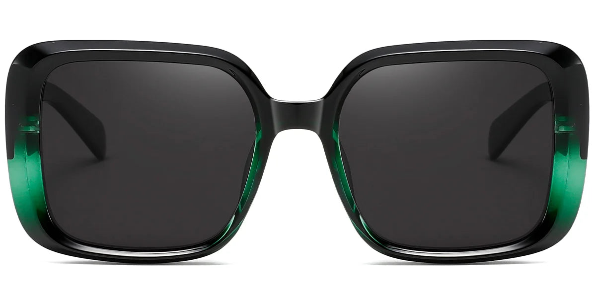 Sfumato Luxe Acetate Square Black