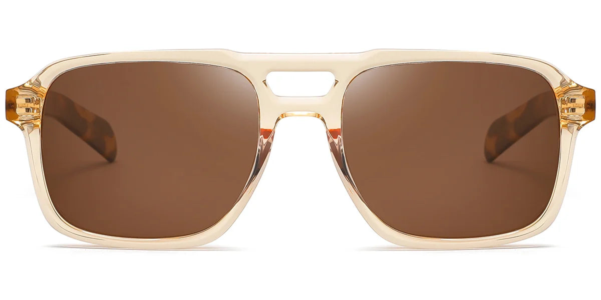 Sfumato Acetate Aviator Sunglasses Yellow