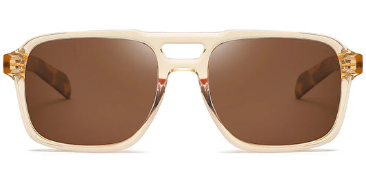 Sfumato Acetate Aviator Sunglasses Yellow
