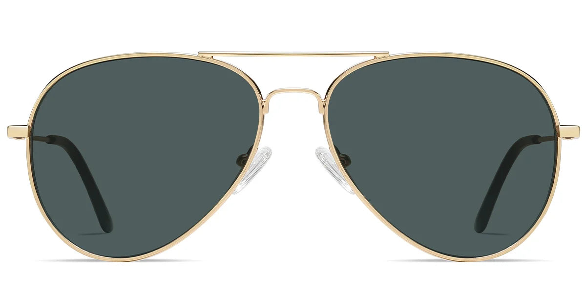 Sfumato SkyFlash – Retro Aviators Gold Dark