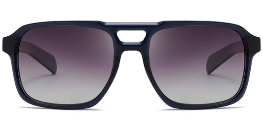 Sfumato Acetate Aviator Sunglasses Grey