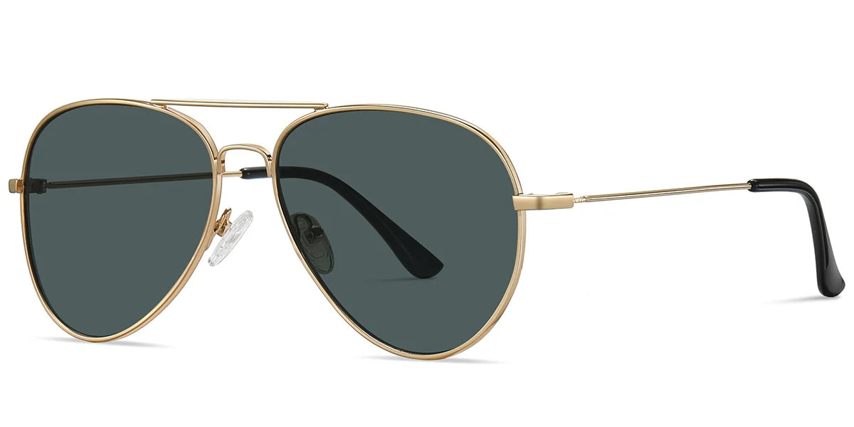 Sfumato SkyFlash – Retro Aviators Gold Dark
