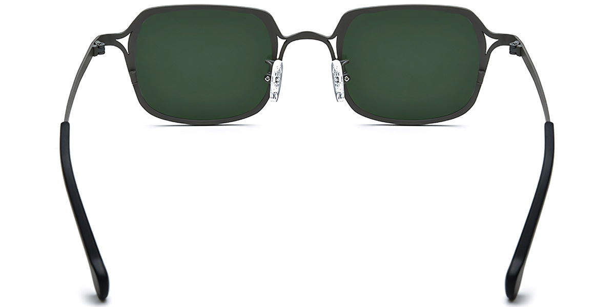 Sfumato – Titanium Rectangle Sunglasses Grey