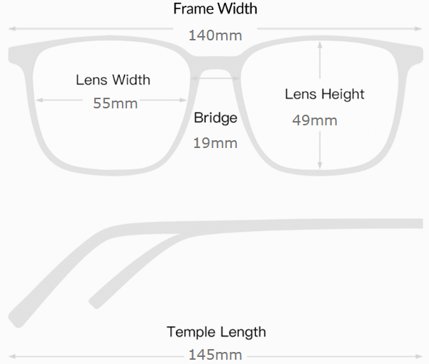 Sfumato  Luxe Acetate Square Red