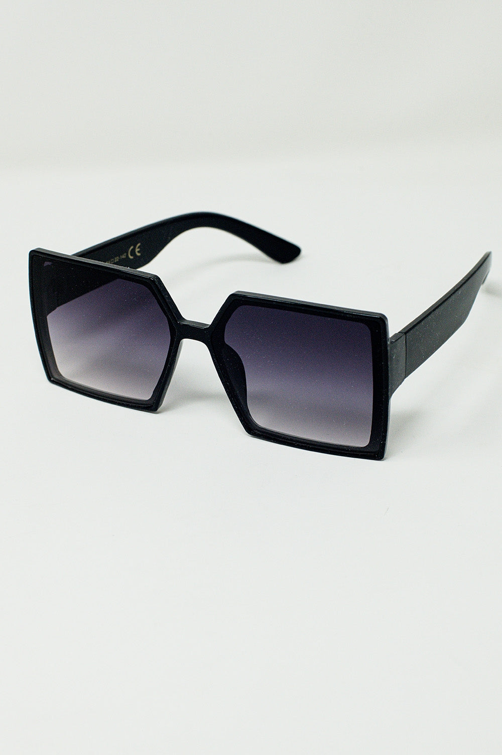 Sfumato Square Fancy Sunglasses in Black