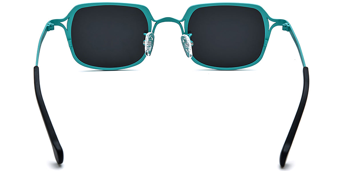 Sfumato – Titanium Rectangle Sunglasses White